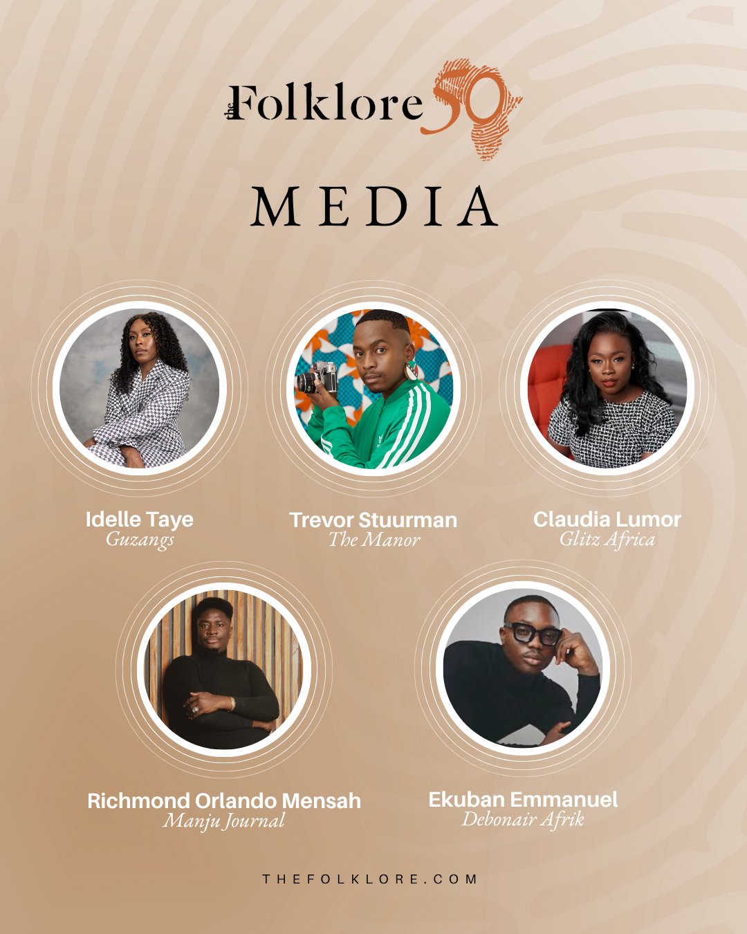 The Folklore 50 Africa: Five African Media Innovators Shaping Global Style and Storytelling