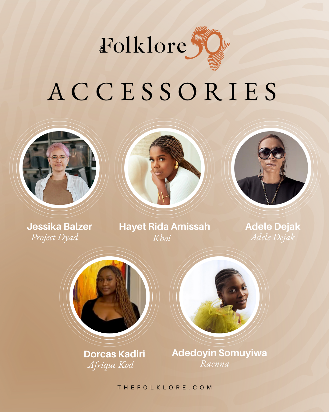 The Folklore 50 Africa: Accessories Designers Making Statement Pieces