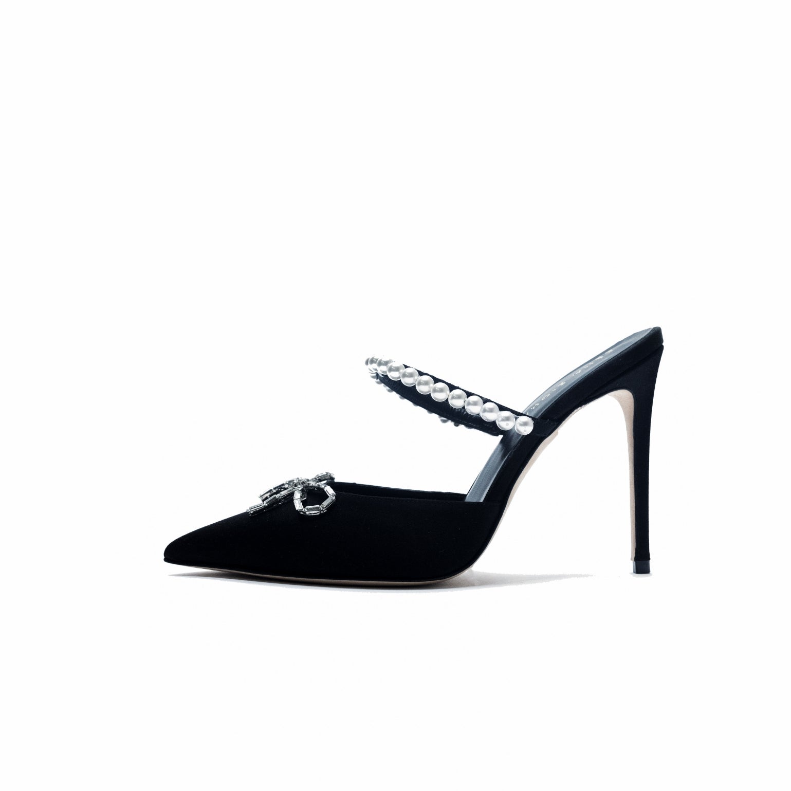 Philippa 100 Pearl Stiletto Mule