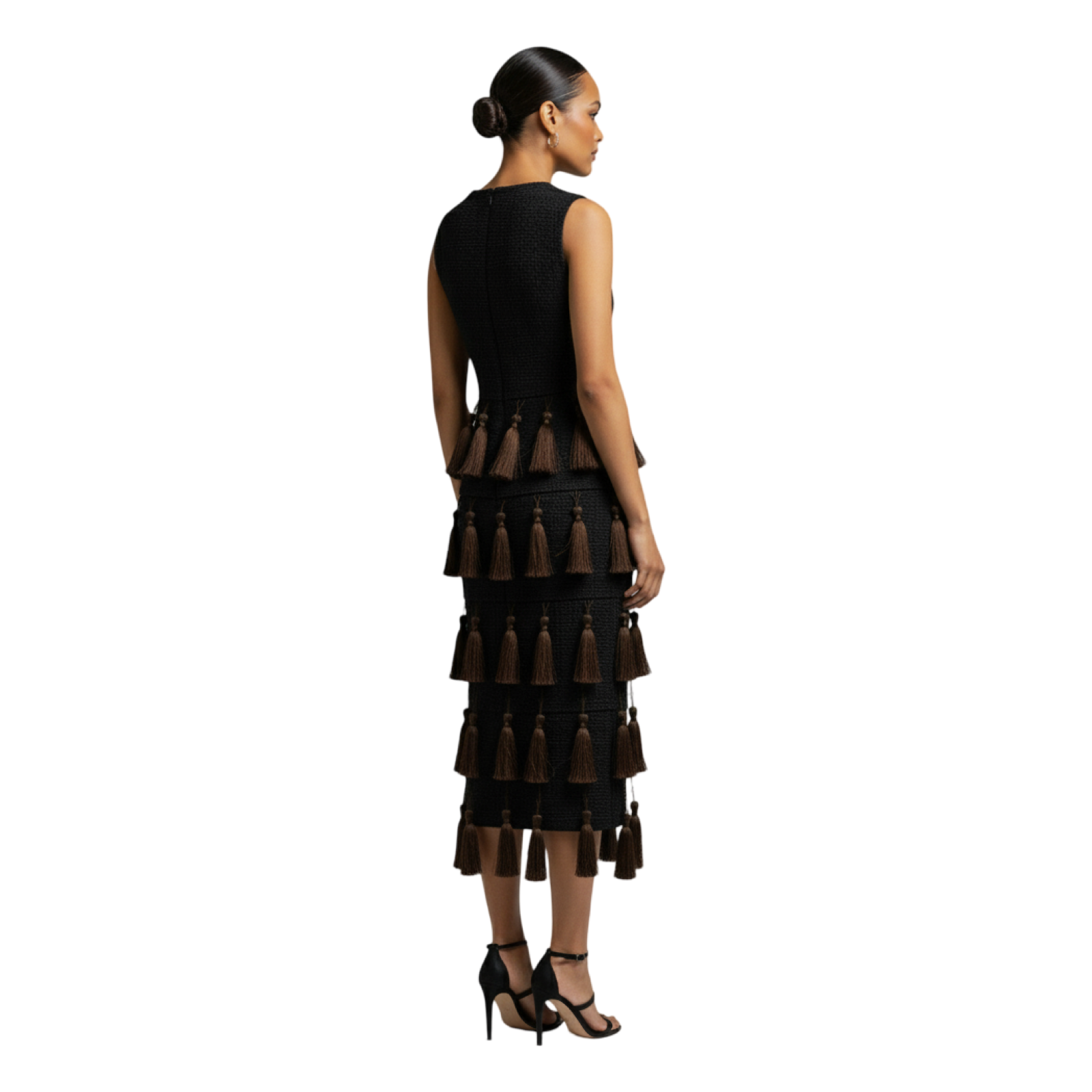 Rakia Luxe Tassel Dress