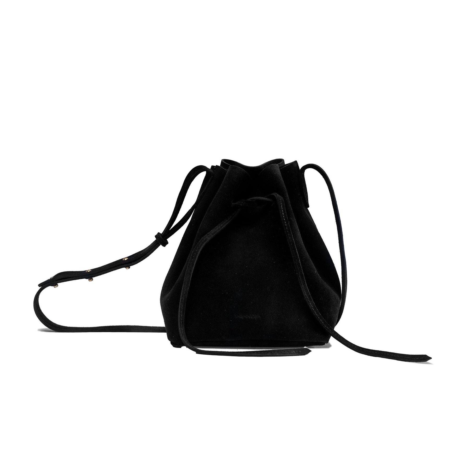 Courtesy Suede Crossbody Bag