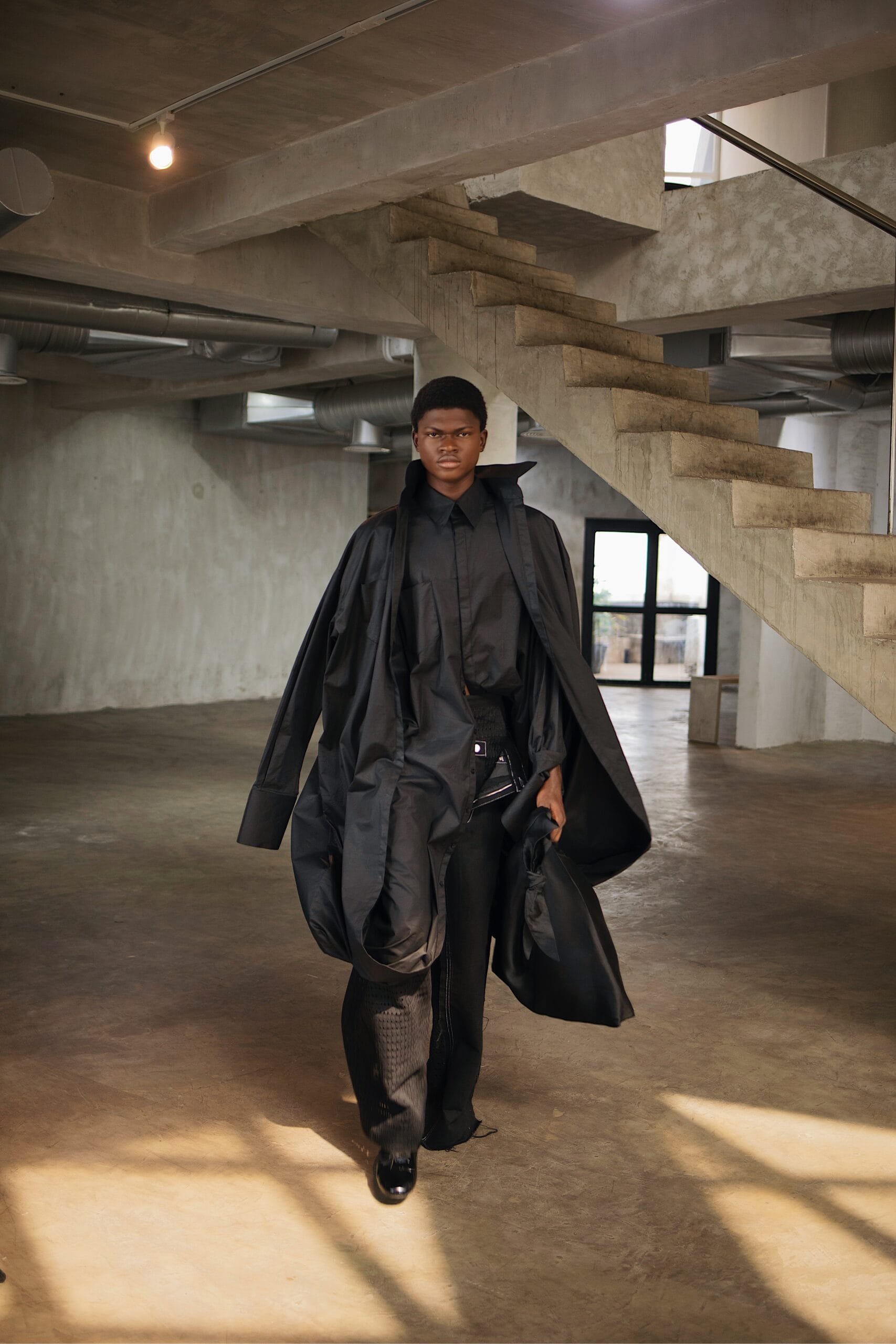 Parachute Shirt Dress