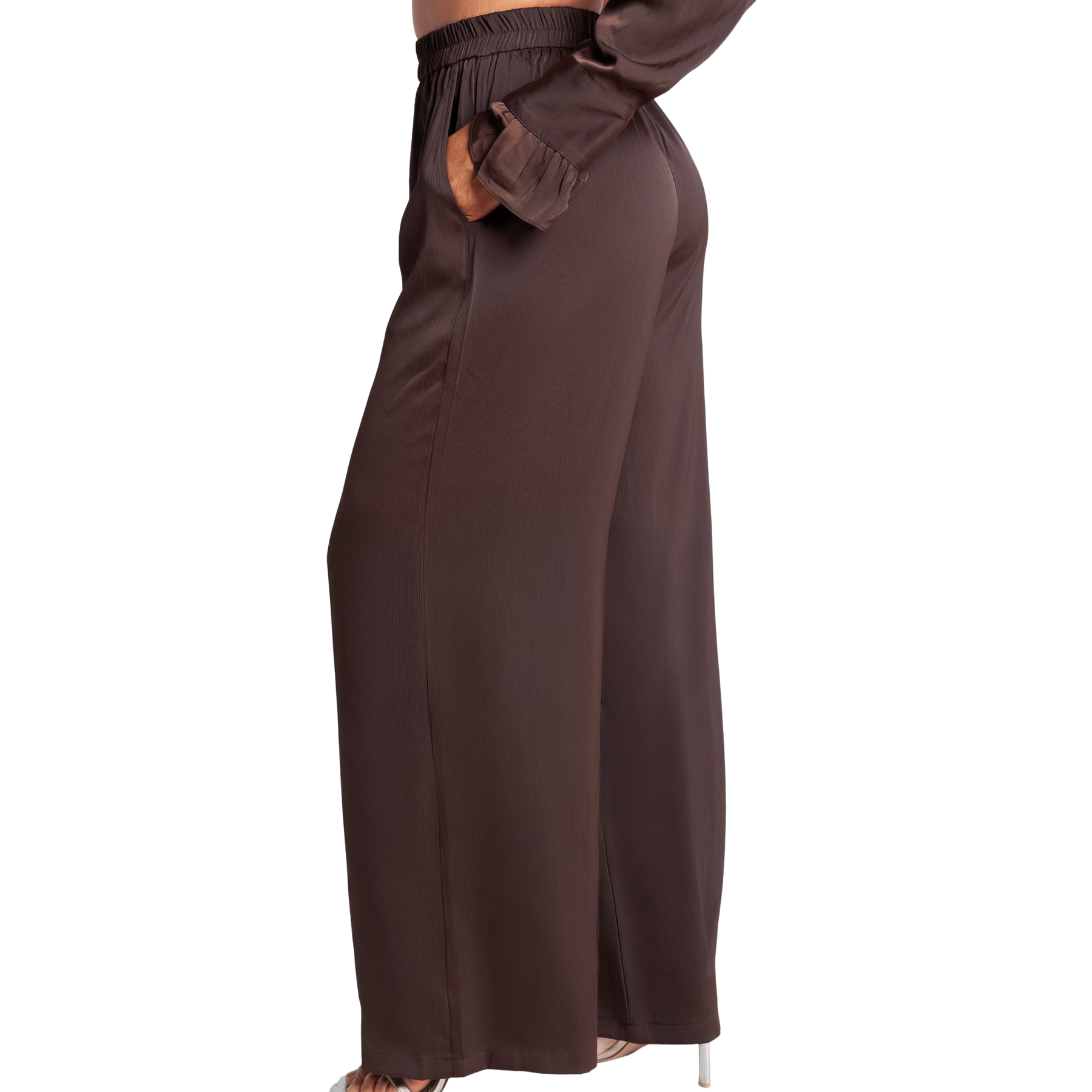 High Waisted Wide Leg Pants