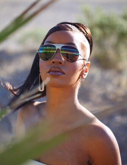 Deuces Polarized Aviator Sunglasses