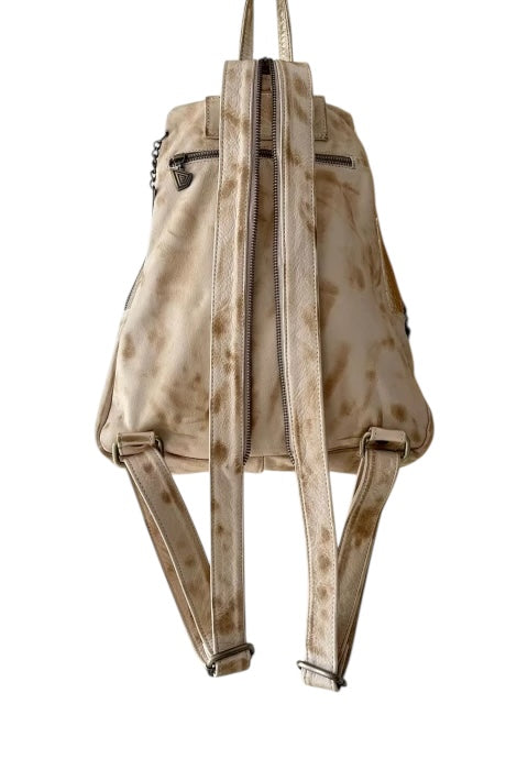 Lucy 100% Original Handpainted Leather Backpack