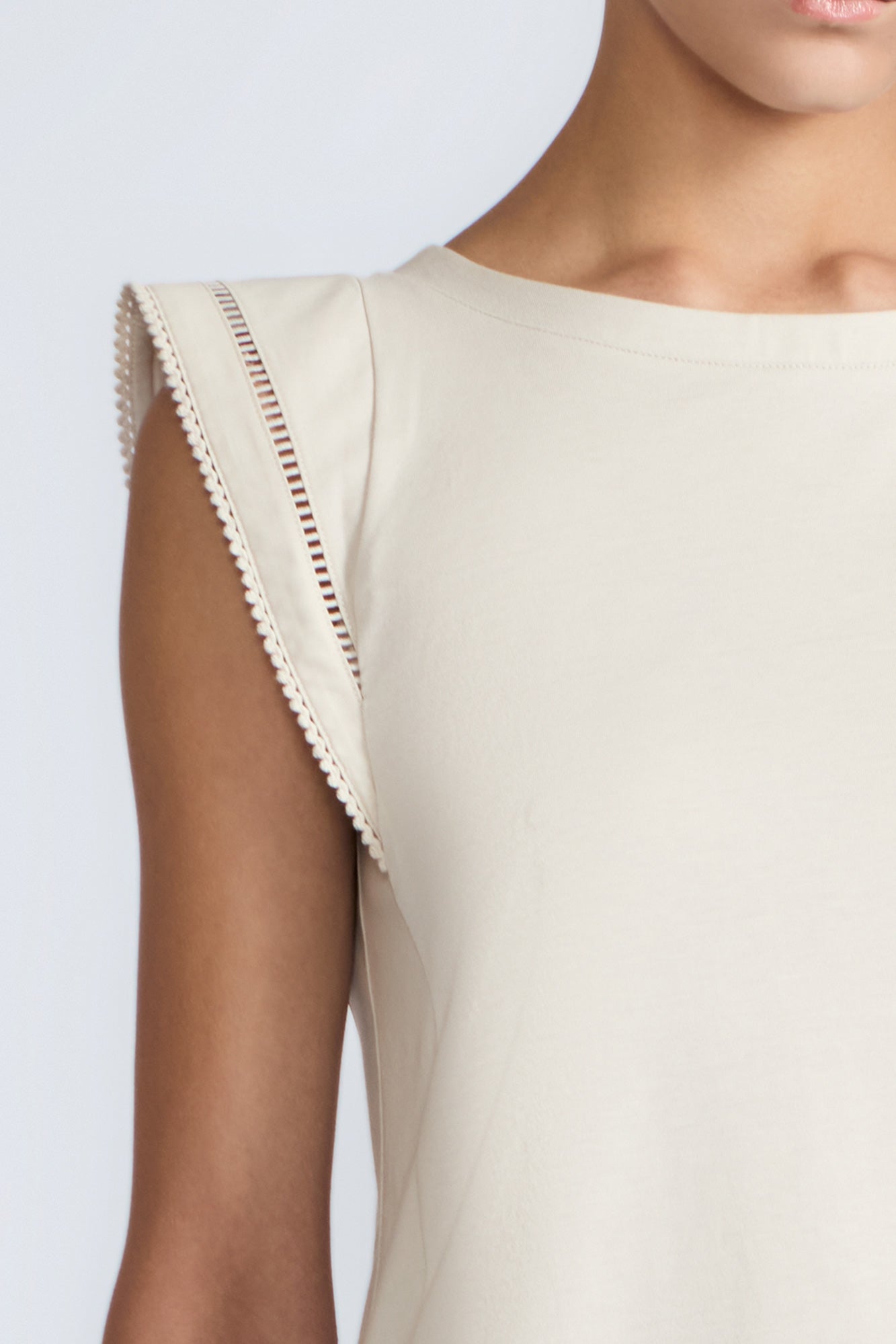 Regina Pima Cotton Knit Top | Pristine