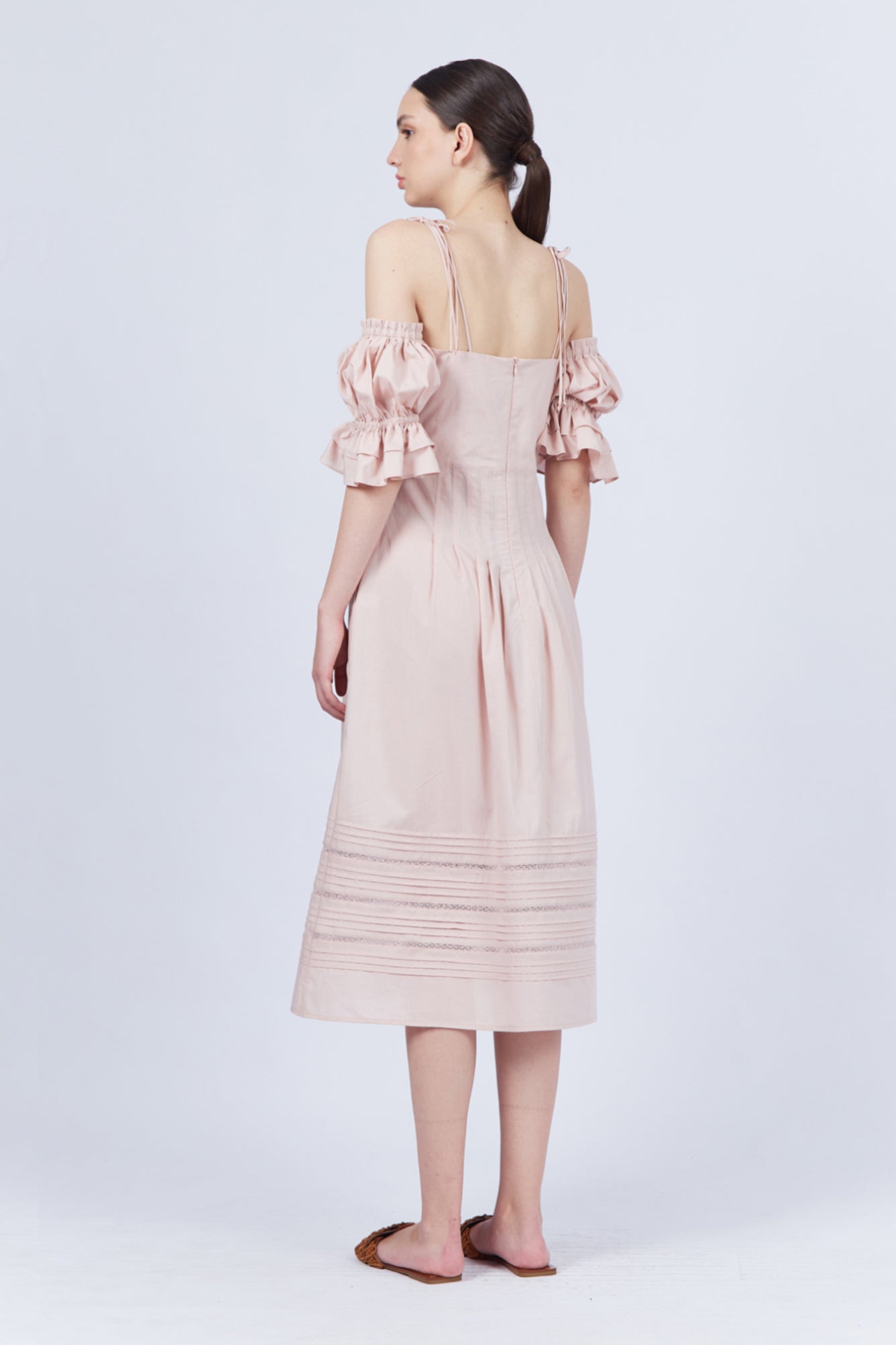 Gaetana Dress | Nude