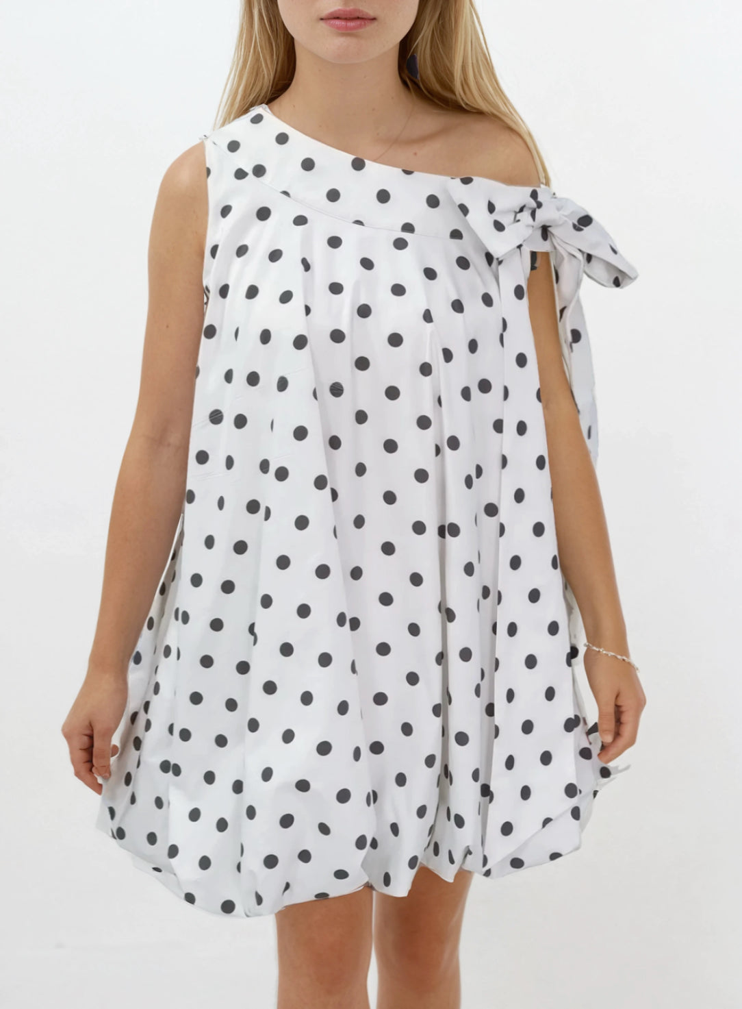 Bow Polka Dot Dress