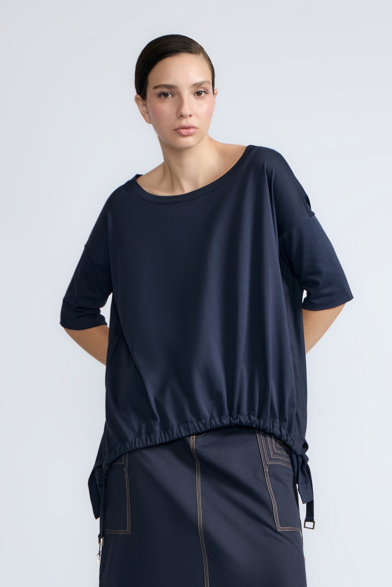 Amaya Top | Navy