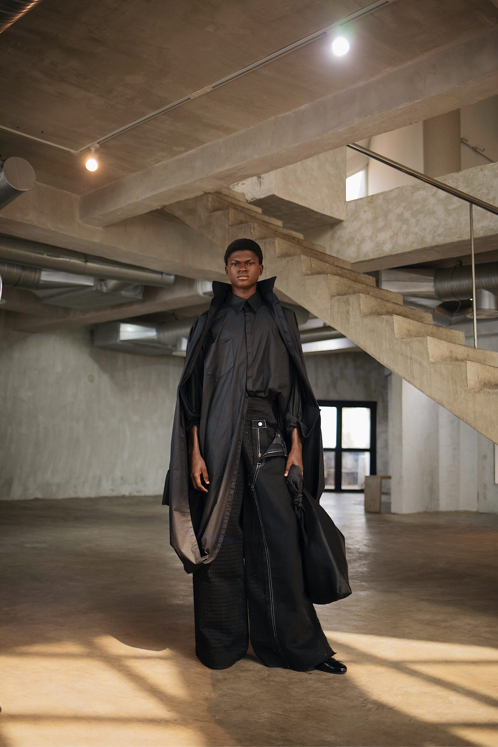 Parachute Shirt Dress