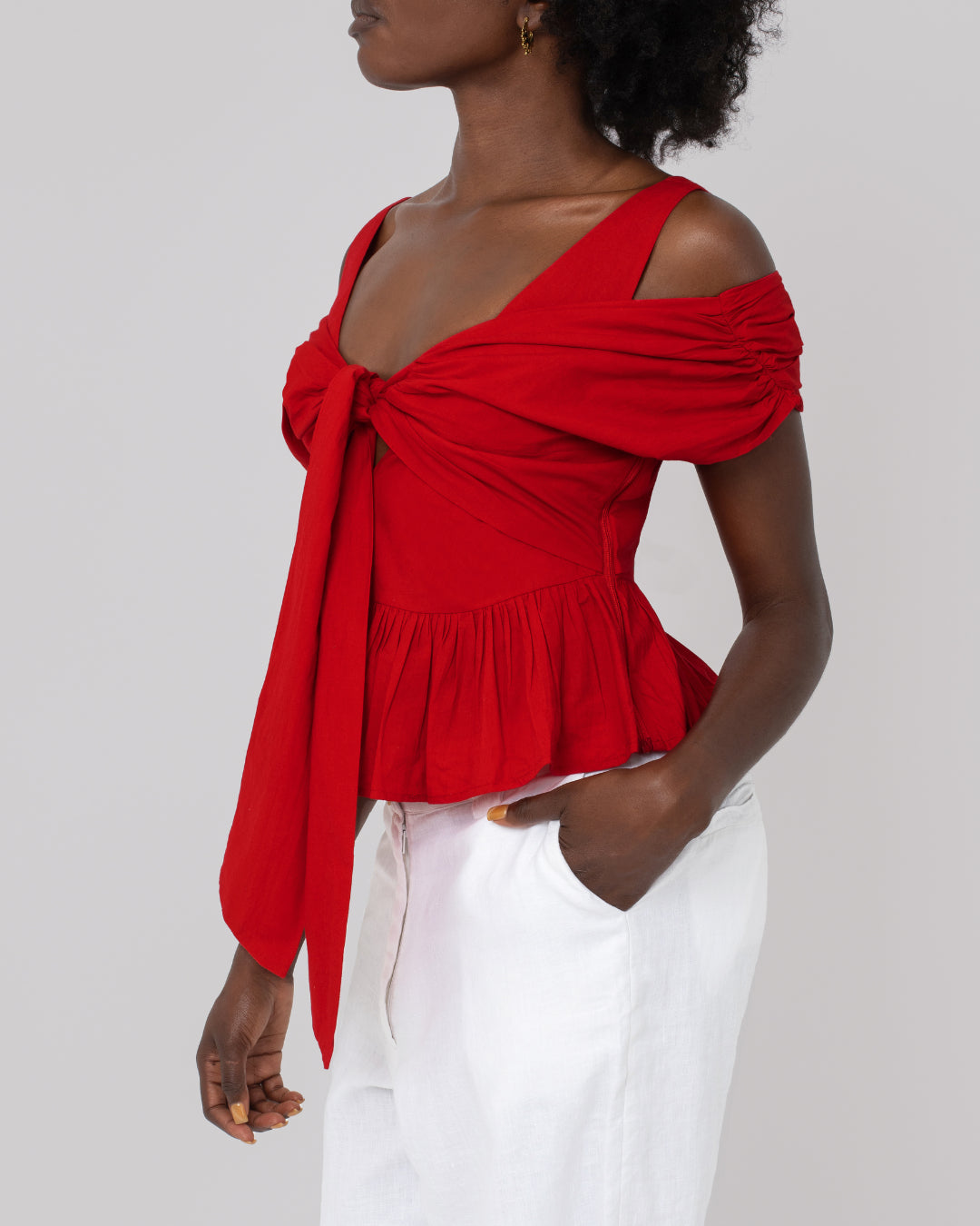 Usha Peplum Top