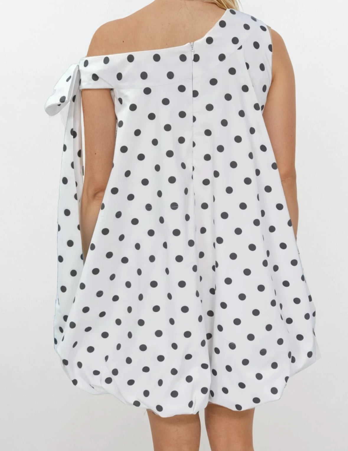 Bow Polka Dot Dress