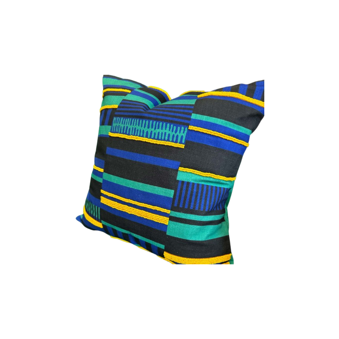 Acacia Beaded | Decorative Throw Pillow