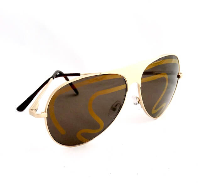 Zag Polarized Aviator Sunglasses