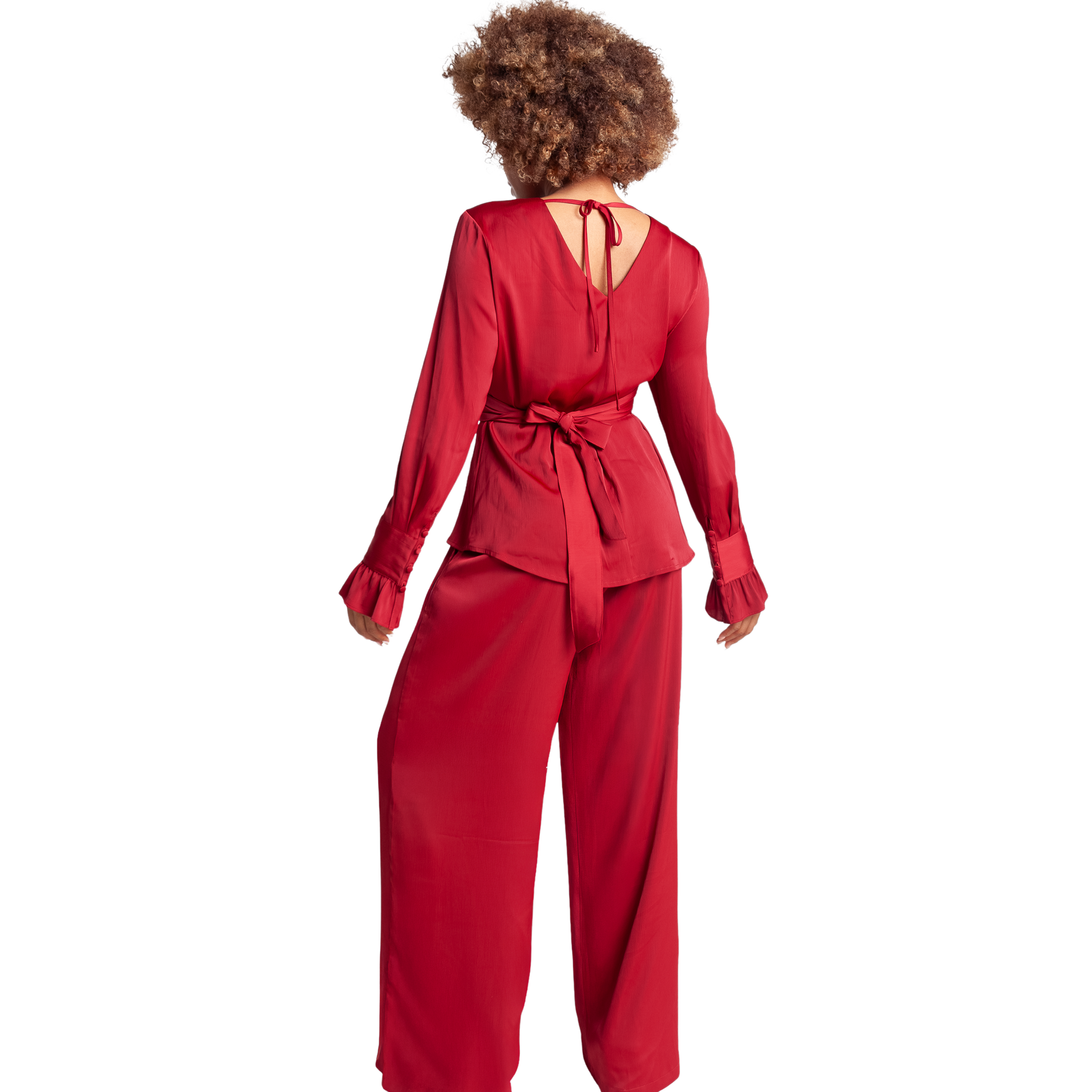 High Waisted Wide Leg Pants