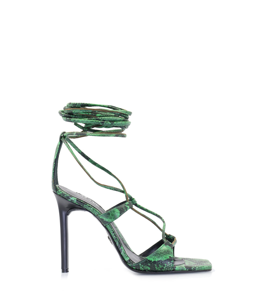 Gorgeous Green Reptile Heels GADOT