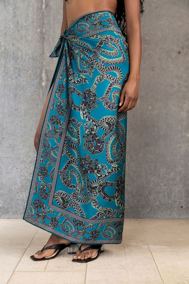 Silk Snake Scarf - Large
