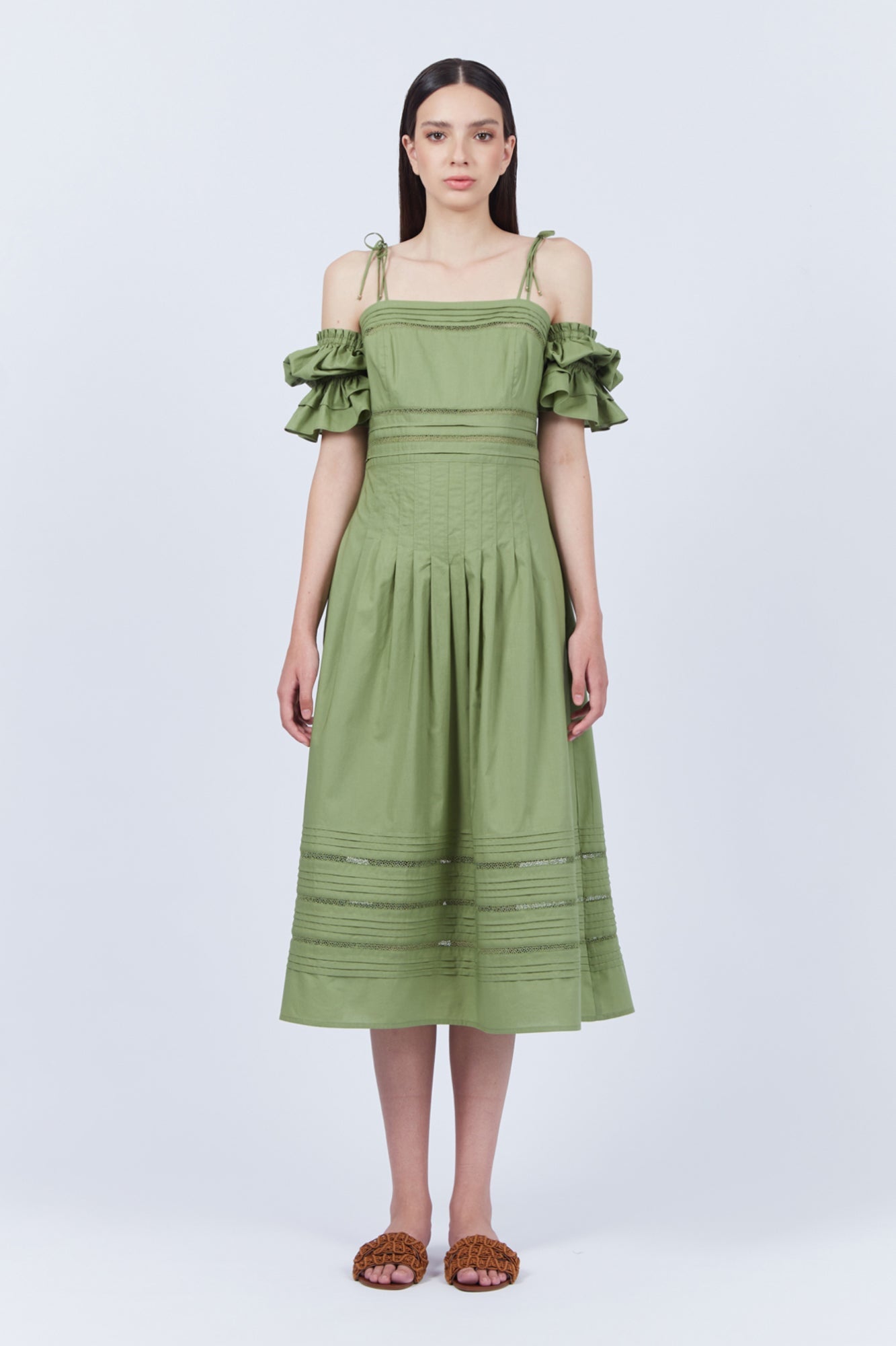 Gaetana Dress | Foliage
