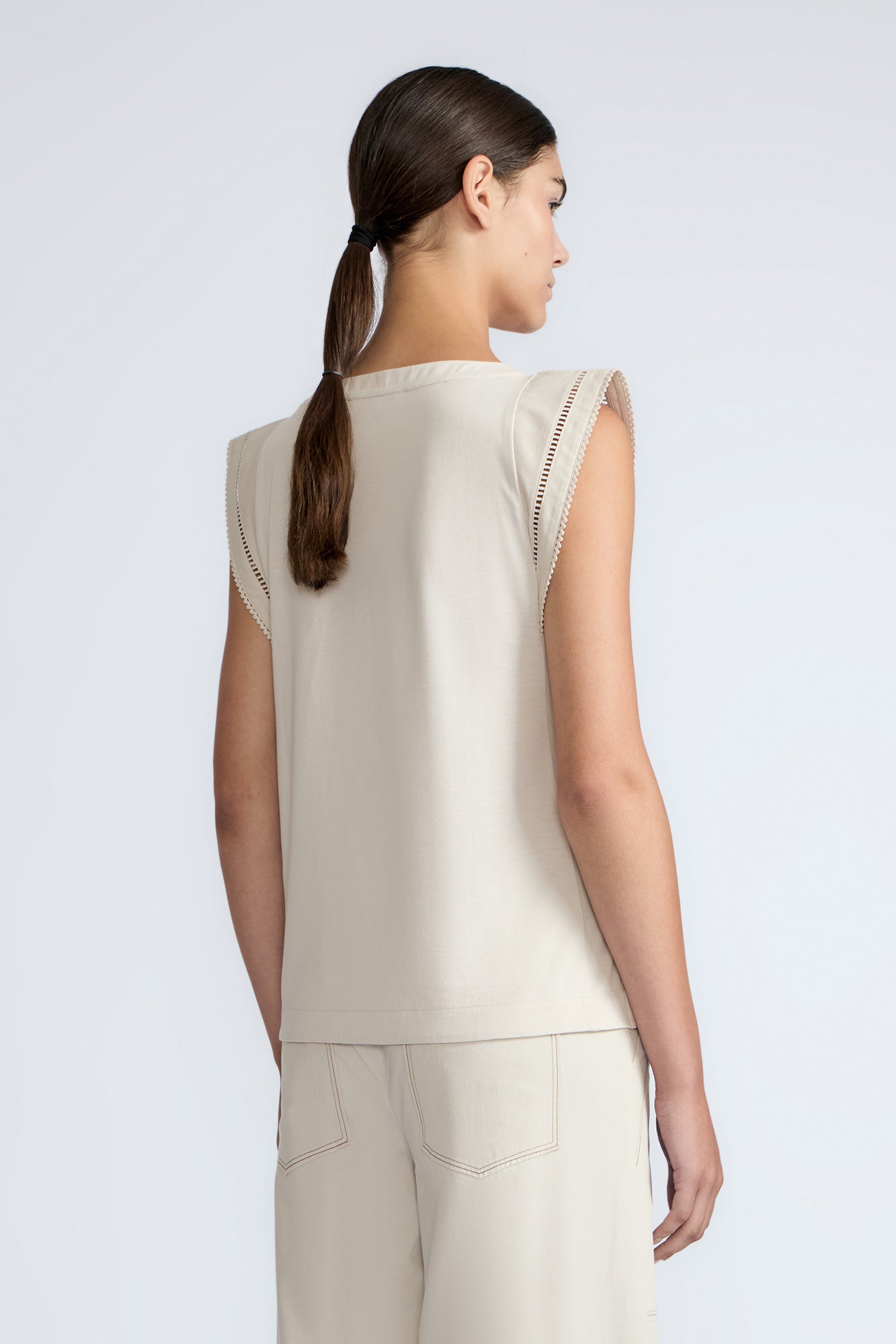 Regina Pima Cotton Knit Top | Pristine