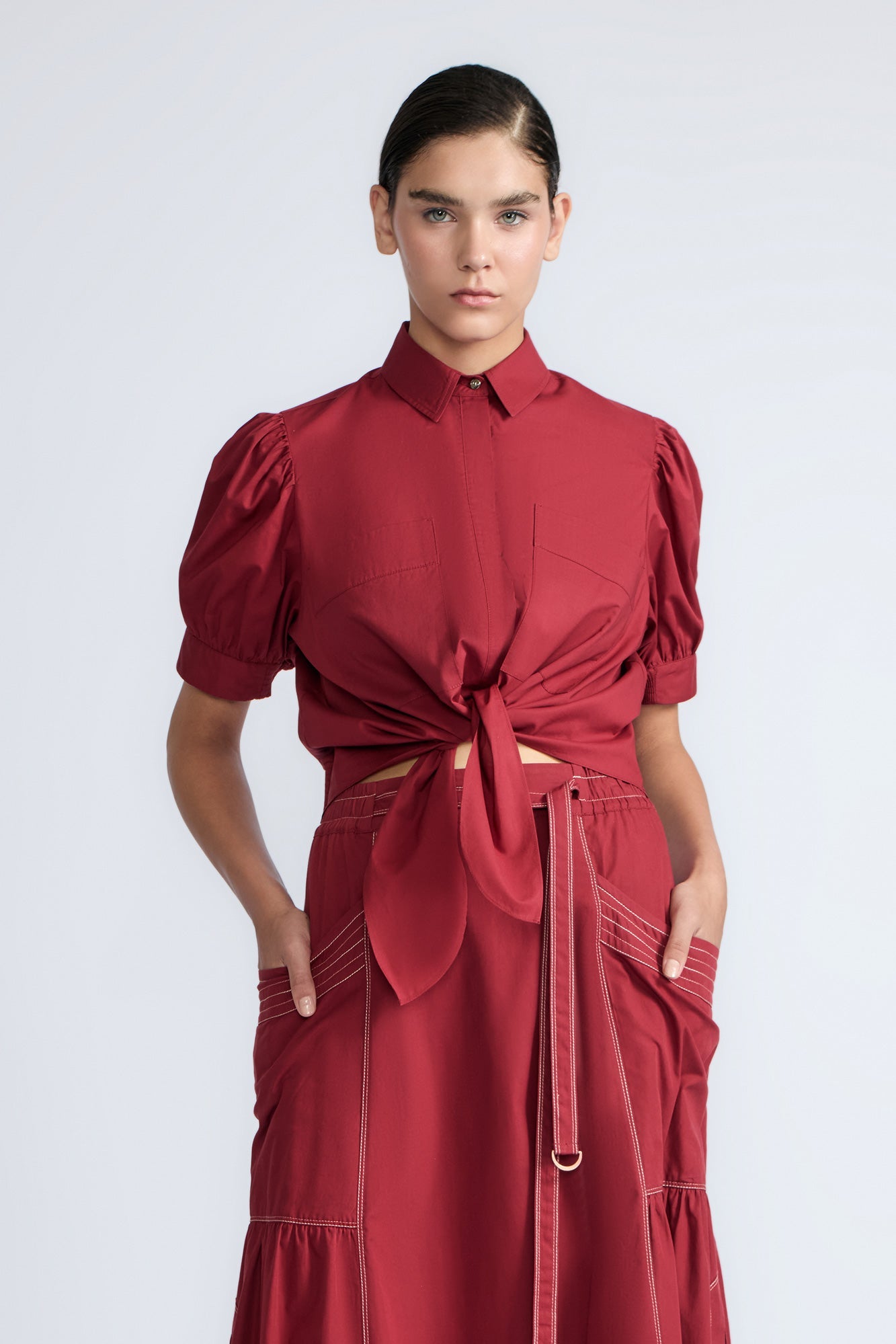 Josie Blouse | Wine