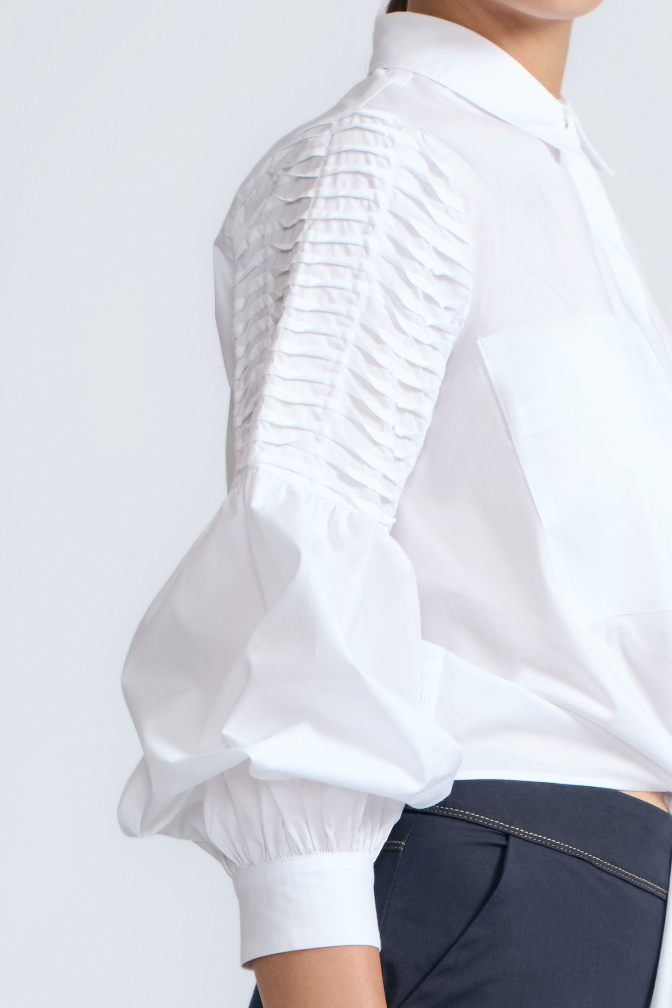 Ansley Blouse | White