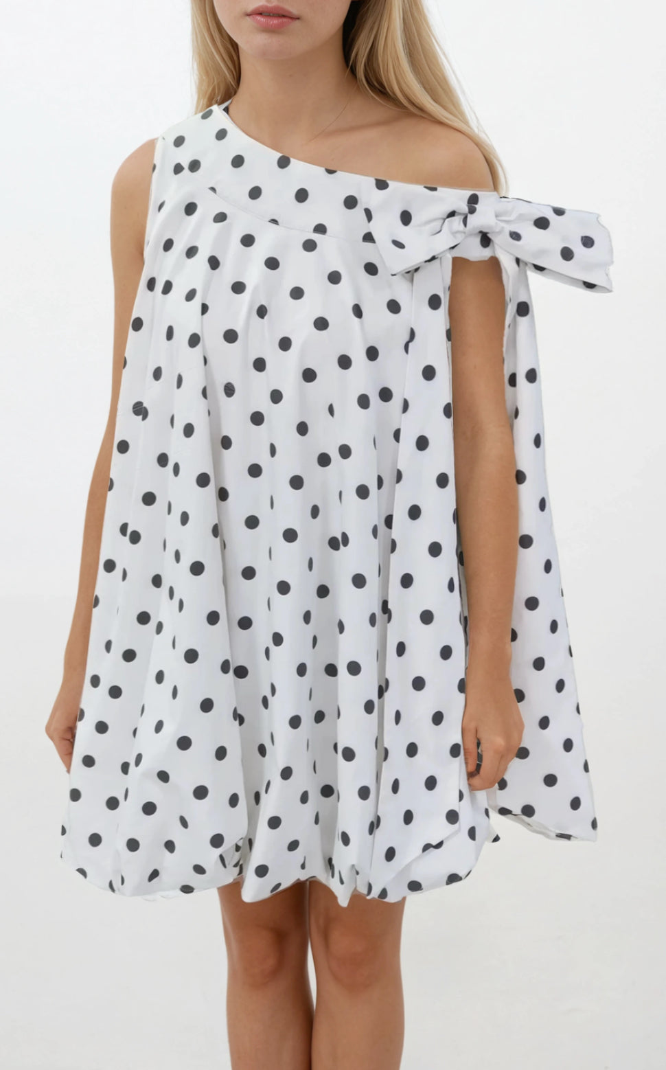 Bow Polka Dot Dress