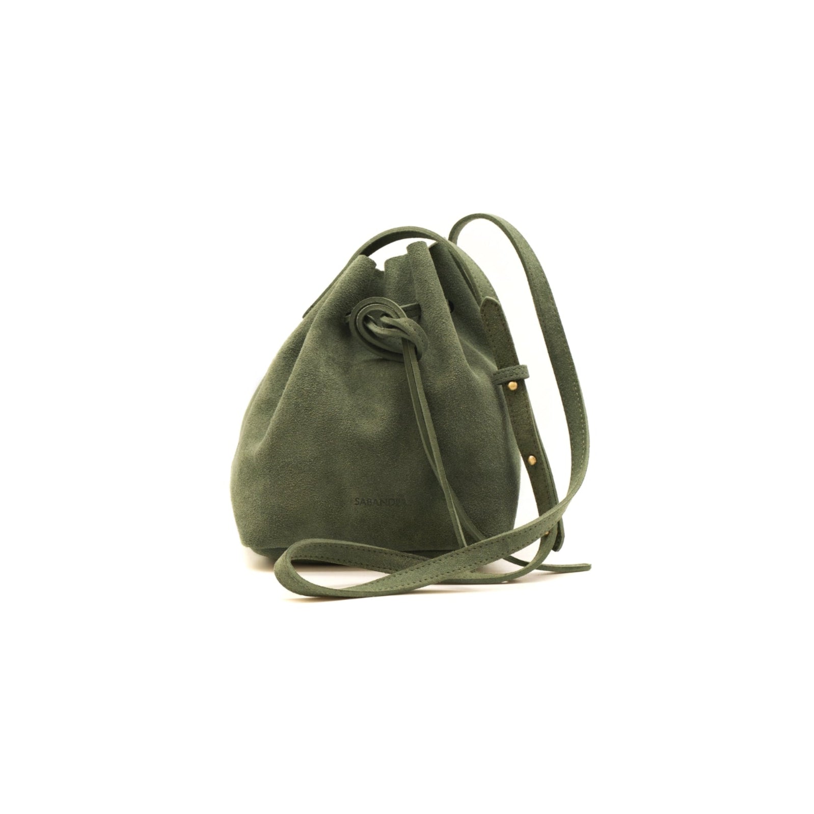 Courtesy Suede Crossbody Bag