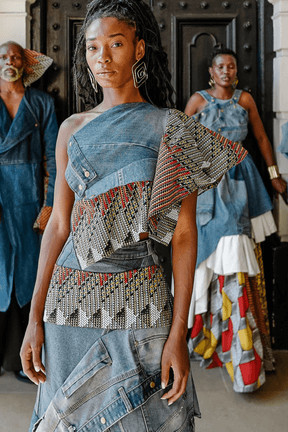 The Batik Kanga Top And Skirt