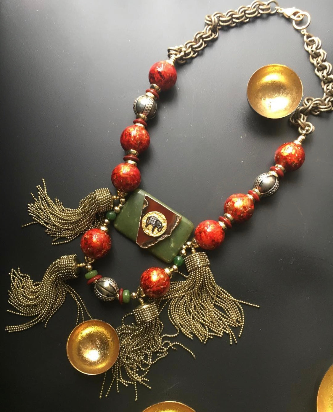 Tembo Tassel Necklace