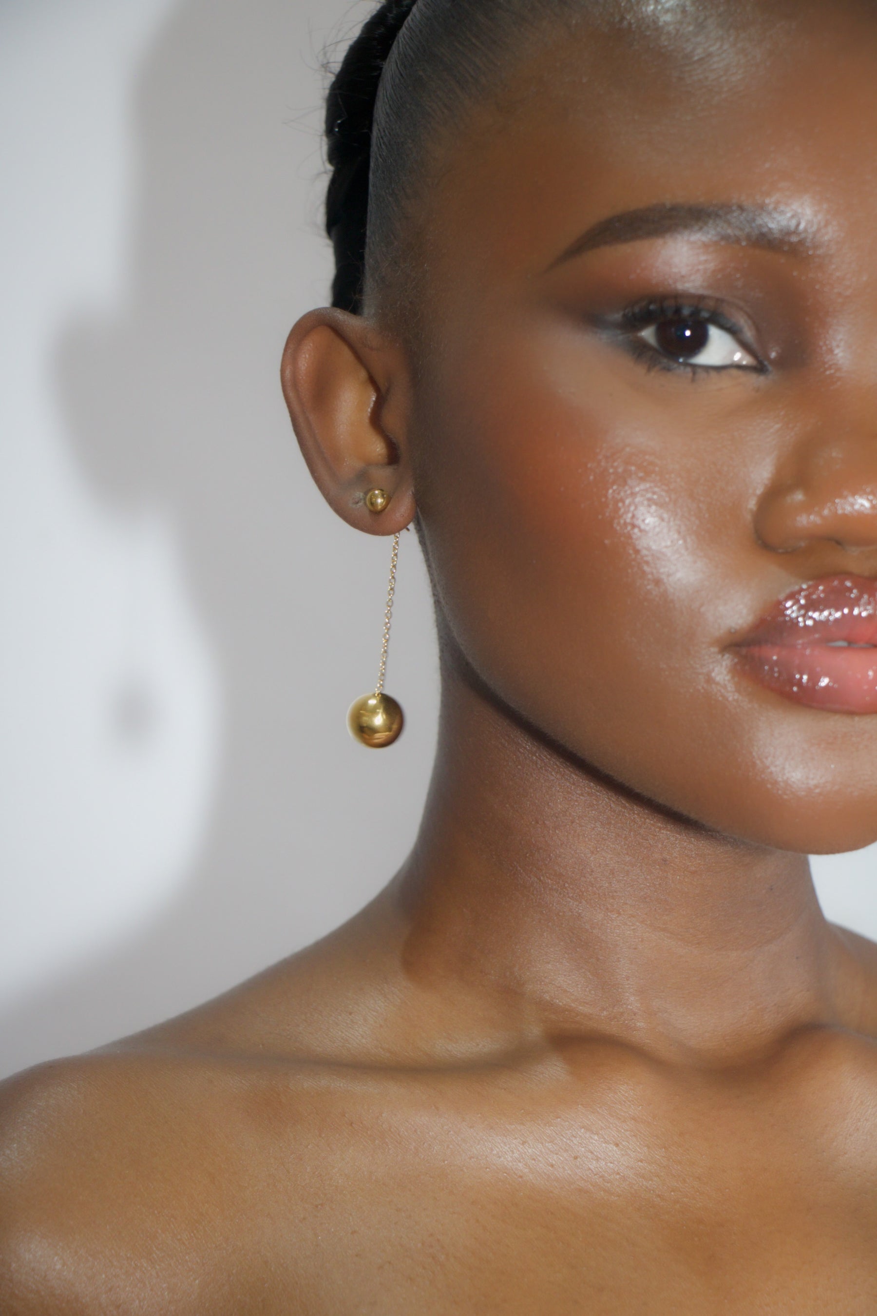 Teniola Ball Drop Earrings
