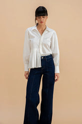 White Promesa Shirt Blouse