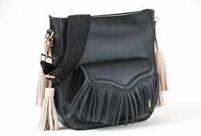 María - Black Crossbody Bag
