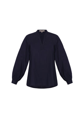 Ximena Blouse | Navy