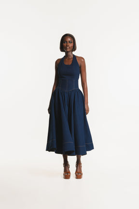 Denim DIANE Midi Dress