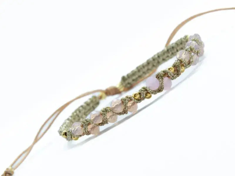 Macrame Bracelet Light Green