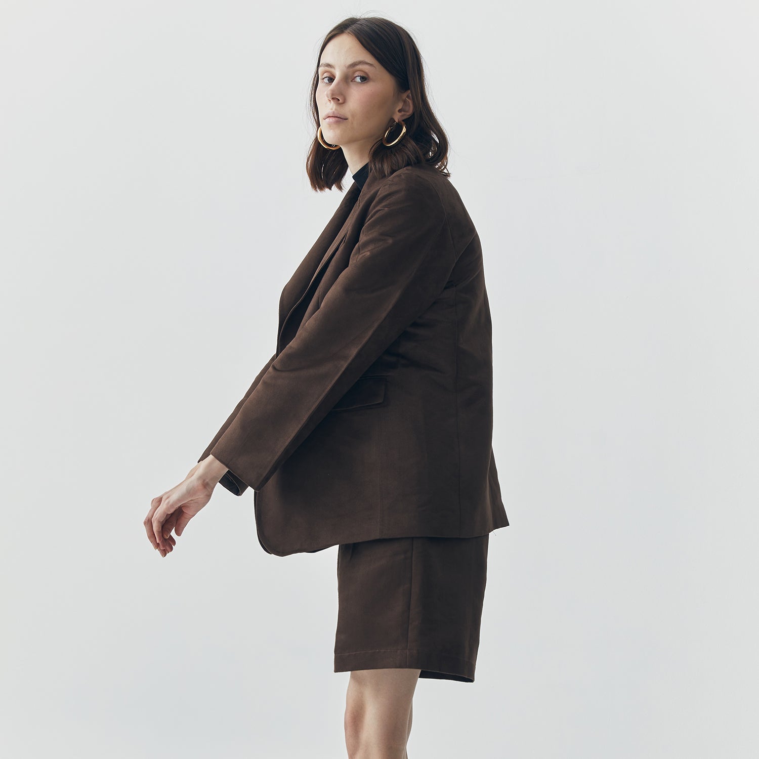 JETT SUEDE BROWN BLAZER