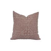 Handmade Floral Design Thick Linen Cushion Cover - Chunri Buti