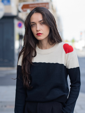 Baby alpaca sweater Dora