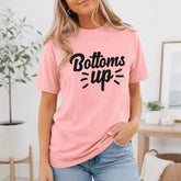 Winter Vibes Whimsical Typography Graphic T-Shirt |