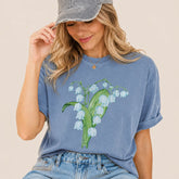 Blue Lily of the Valley Graphic Tee