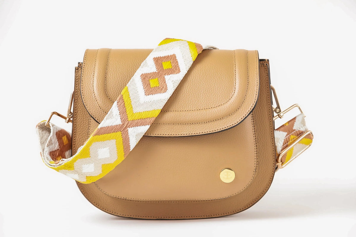 Monica Crossbody Bag - Camel