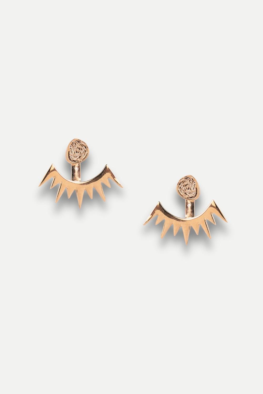 Detachable Ear Jacket Stud Earrings