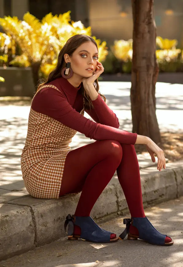 Matisse Artisanal Blue Flats
