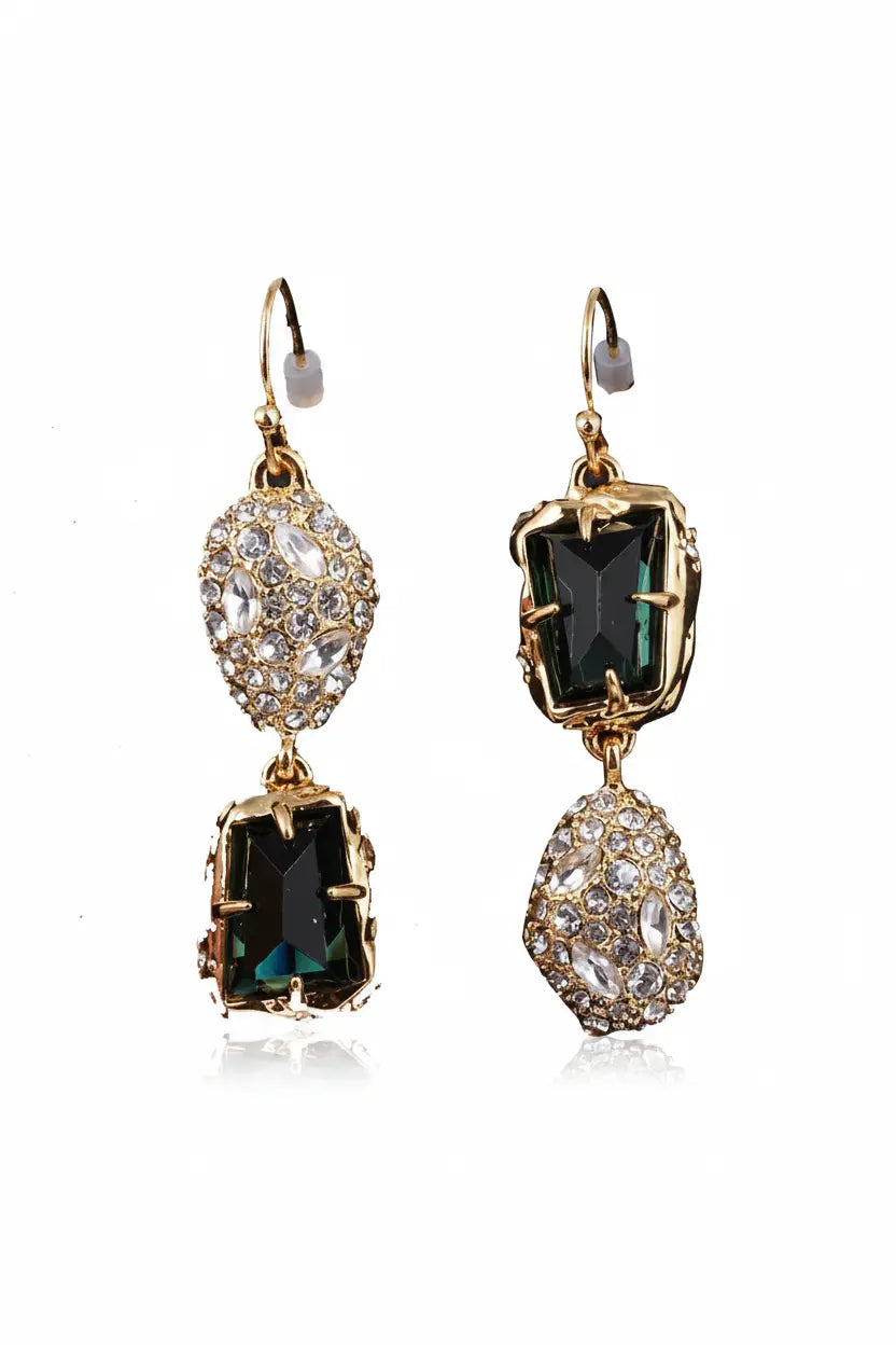 Crown Jade Earrings