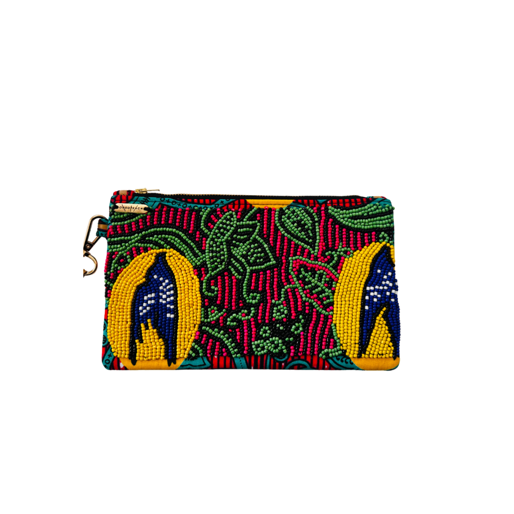 BLUE SPEED BIRD | Embellished Luxury Wrist Purse