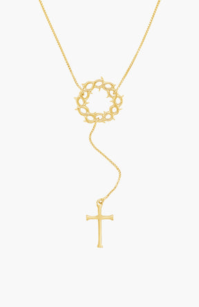 Crown Of Thorns Y Necklace