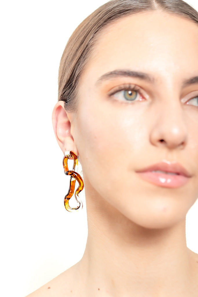 Interconexión L Earrings