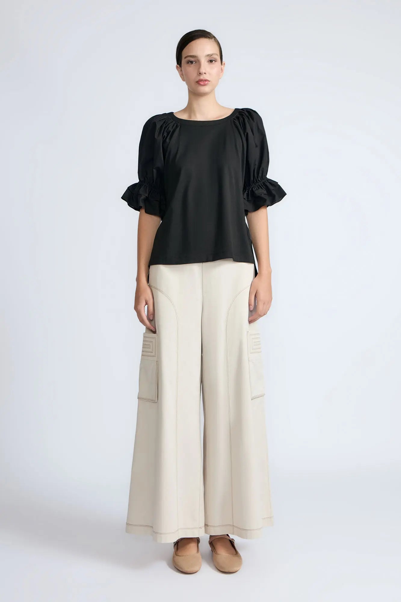 Nery Cap Sleeve Top