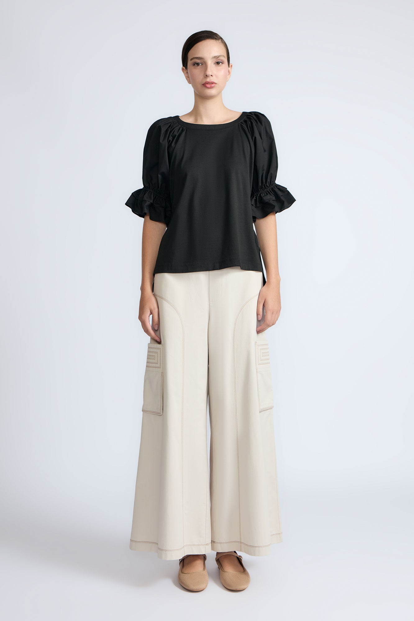 Nery Cap Sleeve Top