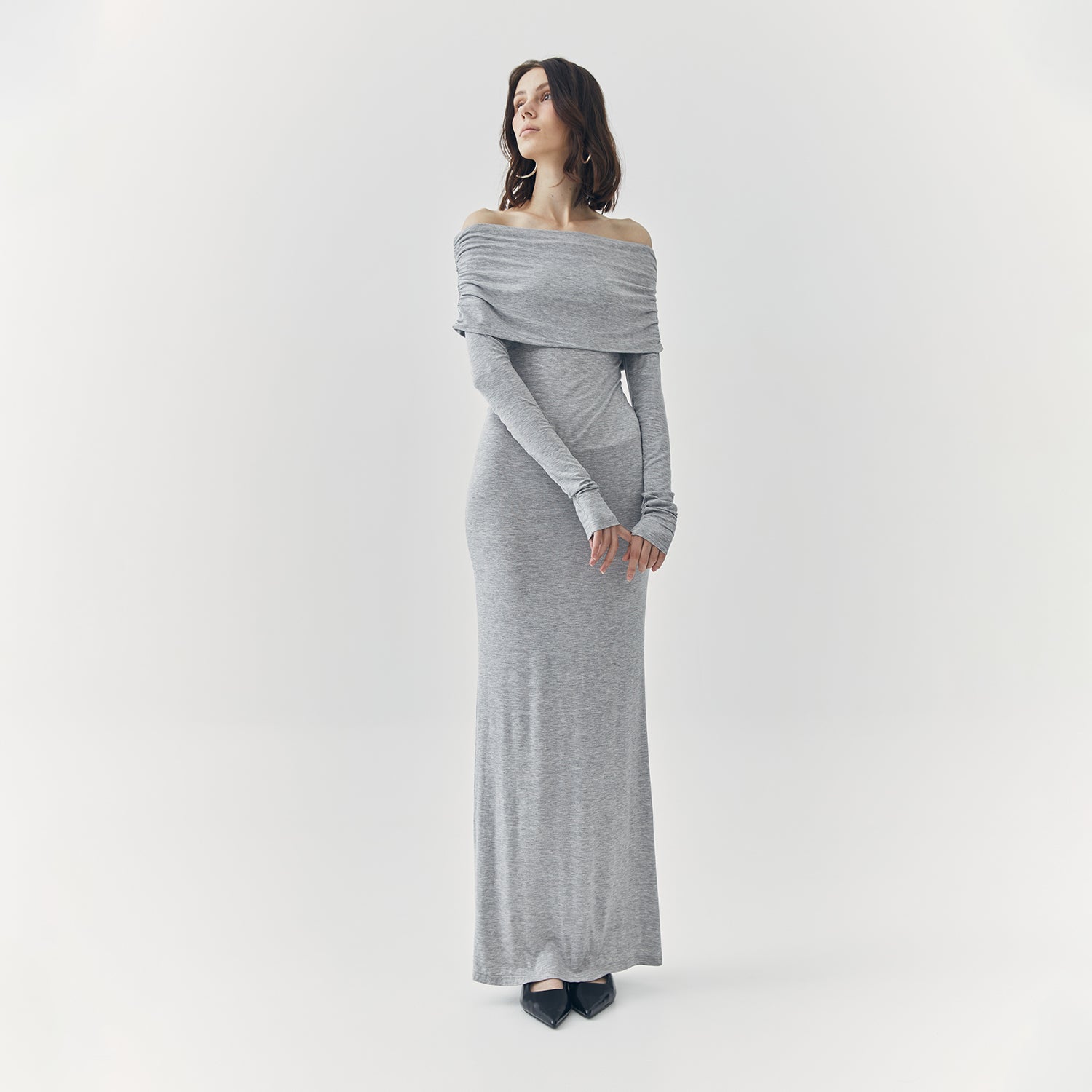 ESME OFF SHOULDER MAXI DRESS